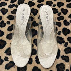 Fashion Nova Clear heels